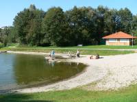 Schwimmen am Badesee Bayerischer Wald