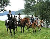 Reiterferien Kinder reiten Ponyhof Bayern